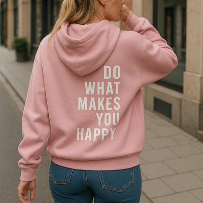 Trendy dames hoodie met print